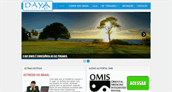 Desktop Screenshot of dayacursos.com.br